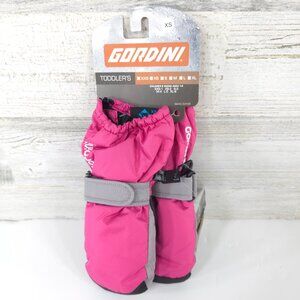 NWT GORDINI UNISEX-CHILD SPROUT MITTEN TODDLERS SIZE XS SIZE 2 PINK GRAY BLACK..